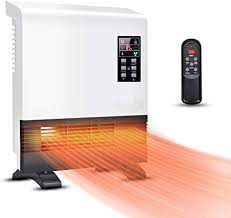 Oftentimes when people renovate their homes and choose to add on a room, it becomes much easier to install an electric wall heater than to extend the home's hvac system. Amazon Com Electric Heater 1500w Space Heater Wall Mounted Room Heater With Standing Base Energy Saving Timer 3 Modes Quick Heat Electric Space Heater Wall Heater For Basement Bedroom Bathroom Office Garage