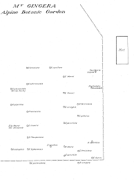 mt gingera alpine annex 1950s map anbg