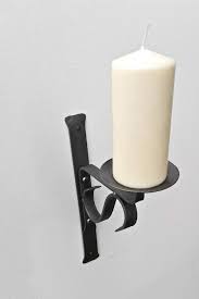 wall mounted candle sconce metal church