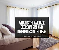 What Is The Average Bedroom Size And