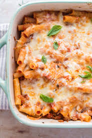 quick baked ziti with sour cream meat