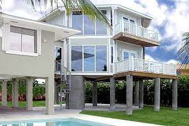 Florida Keys Two Story Stilt Home