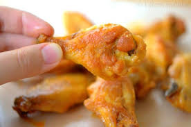 Lightly coat the chicken wings with all purpose flour, or as mentioned above, use potato starch, tapioca flour or corn starch.heat vegetable oil in deep skillet or dutch oven. Chicken Wings Interesting Method Parboil And Then Bake I Usually Just Bake Them But Am Going To Try This Baked Hot Wings Chicken Wing Recipes Wing Recipes