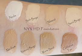 nyx hd studio photogenic foundation