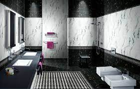 Badezimmer fliesen ideen schwarz weiss white bathroom interior. Badgestaltung In Schwarz Weiss 15 Kontrastreiche Bad Ideen Badezimmer Schwarz Fliesen Design Badgestaltung