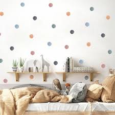 Polka Dot Wall Stickers For Kids