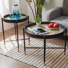 23 6 Glass Round End Table Side Table