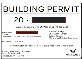 Our Legal Basements Permits Completed