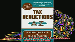 Free Pdf Downlaod Tax Deductions A To Z For Home Office Self