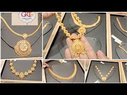 grt light weight necklace temple