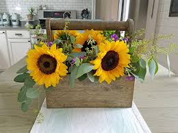 Sunflower Lavender Arrangement Hobby