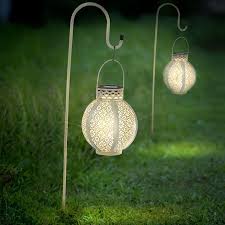 Pure Garden Solar Lanterns With Hooks