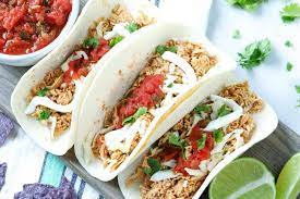 4 Ingredient Crock Pot Chicken Tacos All Things Mamma gambar png