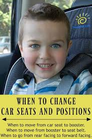 when to change car seats and positions