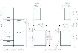 Standard Kitchen Cabinets Sizes Chart Topguide Co