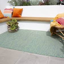 green mottled indoor outdoor rug