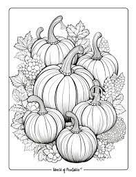 the best fall coloring pages for kids
