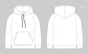Learn how to draw hoodie pictures using these outlines or print just for coloring. Technical Sketch For Men Hoodie Mockup Template Hoody Front Royalty Free Cliparts Vectors And Stock Illustration Image 124128184
