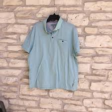 Ted Baker Size 7 Teal Polo