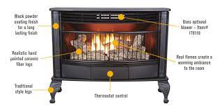 52646 Procom Vent Free Dual Fuel Stove