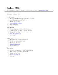 Reference List Resume consultant sample jobresumeweb job Sample Employment  Reference List