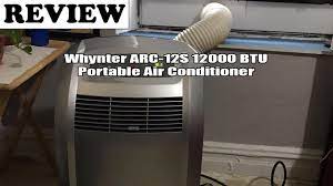 whynter arc 12s 12000 btu portable air