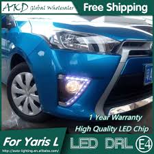 Akd Car Styling For Toyota Yaris Led Drl 2014 2015 Led