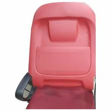 Red Customized Leather Car Seat Cover