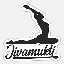 jivamukti yoga sticker spreadshirt