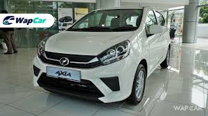 Perodua adalah antara jenama yang paling laris di malaysia. Perodua Axia 2019 Kereta Malaysia Dengan Vsc Paling Murah Wapcar