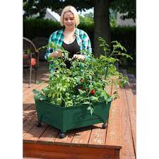 patio raised garden bed grow box kit