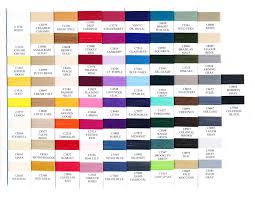 38 Exhaustive Dual Duty Thread Color Chart