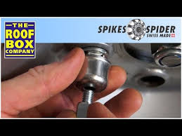 Spikes Spider Snow Chains How To Fit The Hub Mounting Fitting Kit