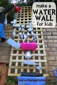 Water Walls Diy Water Outdoor Kids