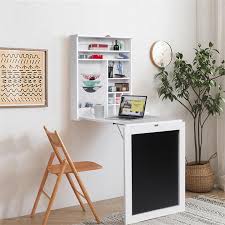 Costway Folding Wall Mounted Desk With