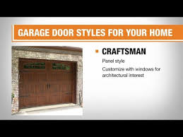 Garage Door Styles For Your Home The