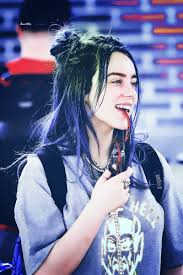 She couldn't help but smile when she met dapper dan, the fashion. Billie Eilish Smile Wallpapers Top Free Billie Eilish Smile Backgrounds Wallpaperaccess