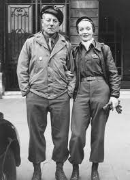 Participated in normandy invasion, 1944; Jean Gabin With His M 10 Ww2 Wearing A Nice Leather Jacket Vintage Leather Jackets Forum