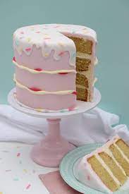 Vanilla Birthday Cake Recipe Jane S Patisserie gambar png
