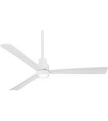 44 Inch Flat White Outdoor Ceiling Fan