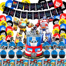 transformers birthday party supplies