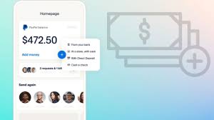 add money to your paypal account