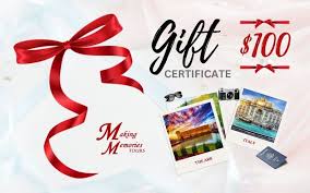 50 gift certificate making memories