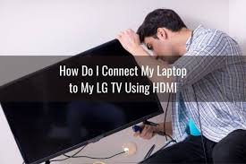 You can do that if your laptop supports a vga port or hdmi port.you need a vga cable or hdmi cable to connect it to your computer. Lg Tv Hdmi To Laptop Not Working Won T Connect Detect Display Ready To Diy