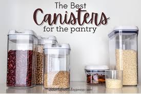 Best Pantry Canisters For Decanting