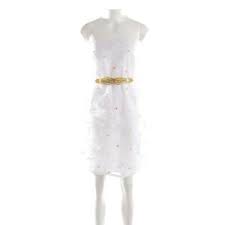 Details About Manoush Cocktail Dress Size 36 Fr 38 White Ladies Dress Robe Evening Dress New