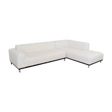 four hands modern chaise sectional sofa