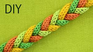 How to braid with four strands a 4 strand braid can also be created dutch style, meaning a french braid that pops up. How To Braid 4 Strands Flat How To Wiki 89