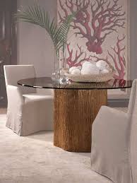 Trunk Segment Round Dining Table