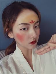 mulan style makeup in vogue on the